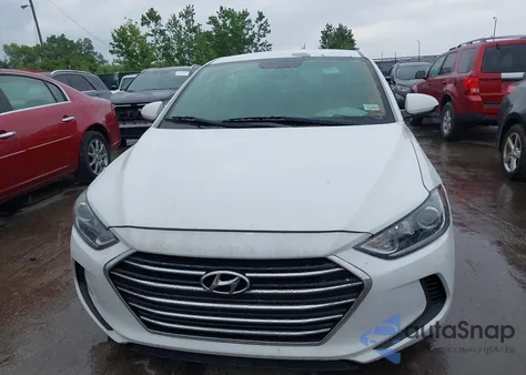 2018 Hyundai Elantra Sel z USA, uszkodzony, nr VIN 5NPD84LF9JH255381